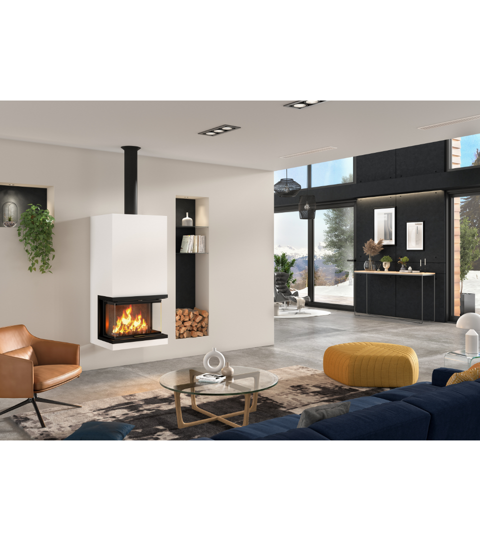 Patarimai montuojant židinį ar krosnelę