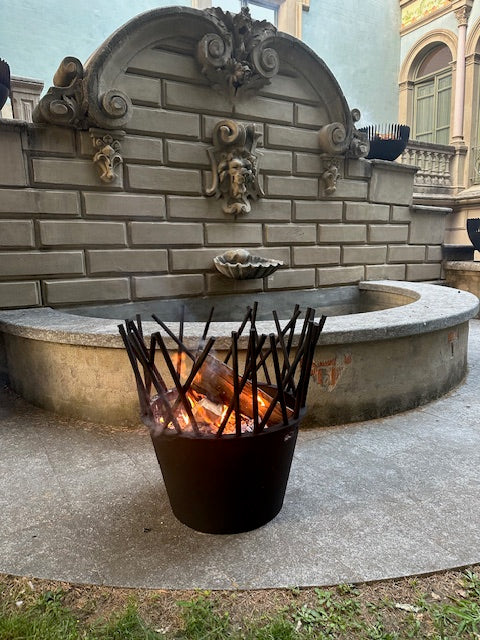 Naujienos iš Traforart: išskirtiniai lauko židiniai – dizainas, kuris sušildo