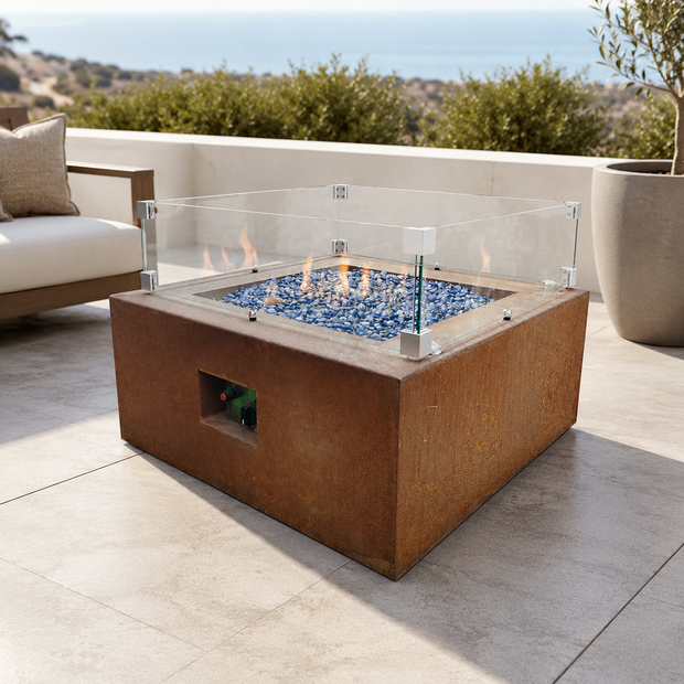 Outdoor fireplace RB73 BIJUNGA rusty