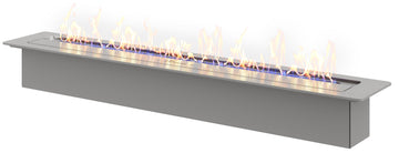 Biofireplace LACUNZA BURNER 800, gray, built-in
