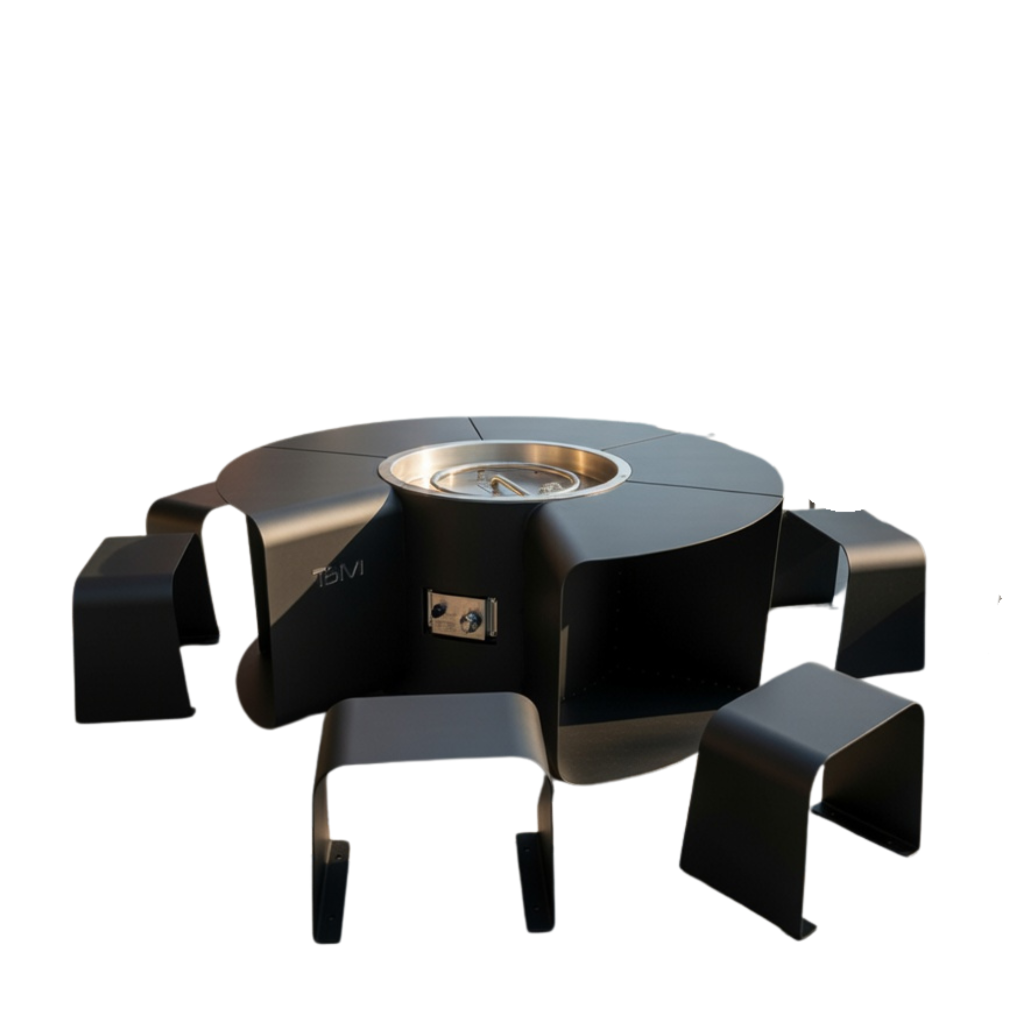 Outdoor fireplace RB73 BIJUNGA rusty