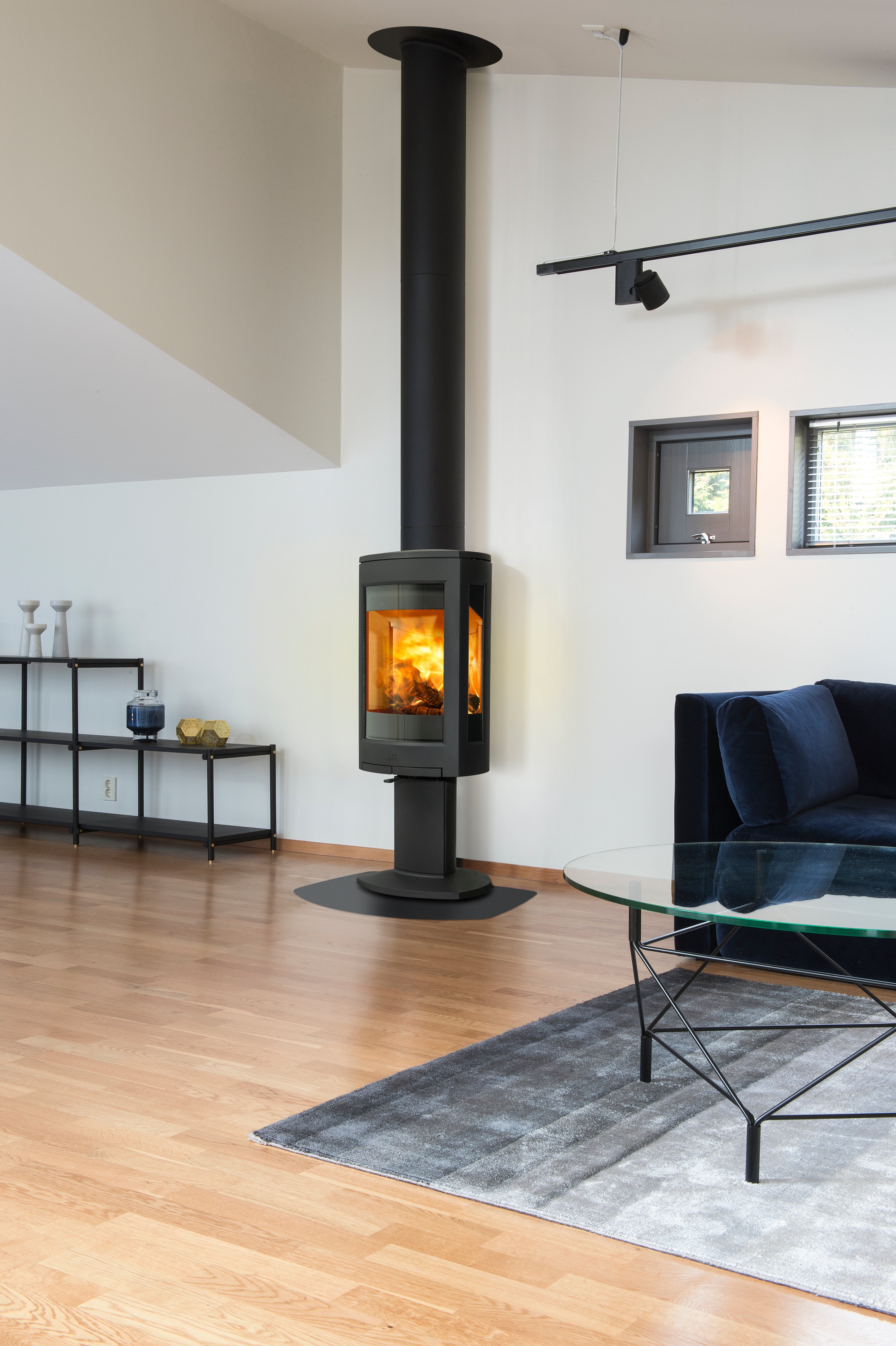 Plieninis izoliuotas kaminas DUALINOX WG 50, Ø150 – skirtas montuoti per stogą