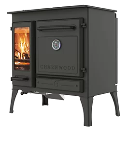 Plieninė krosnelė CHARNWOOD HAVEN su orkaite ir kaitlente