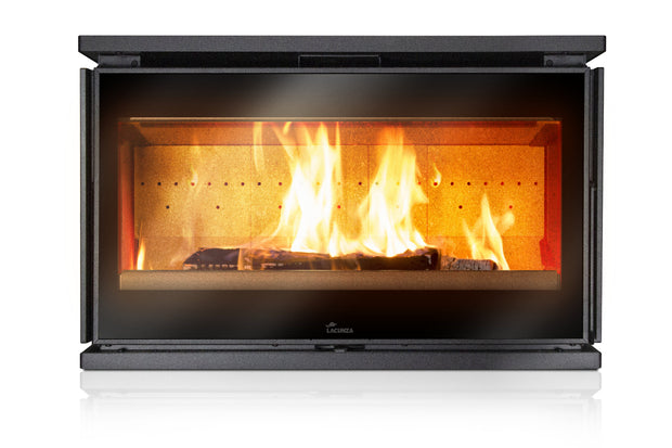 Lacunza ADOUR 800 CLID – Wood-burning steel fireplace insert, triple-glazed design and maximum heating efficiency