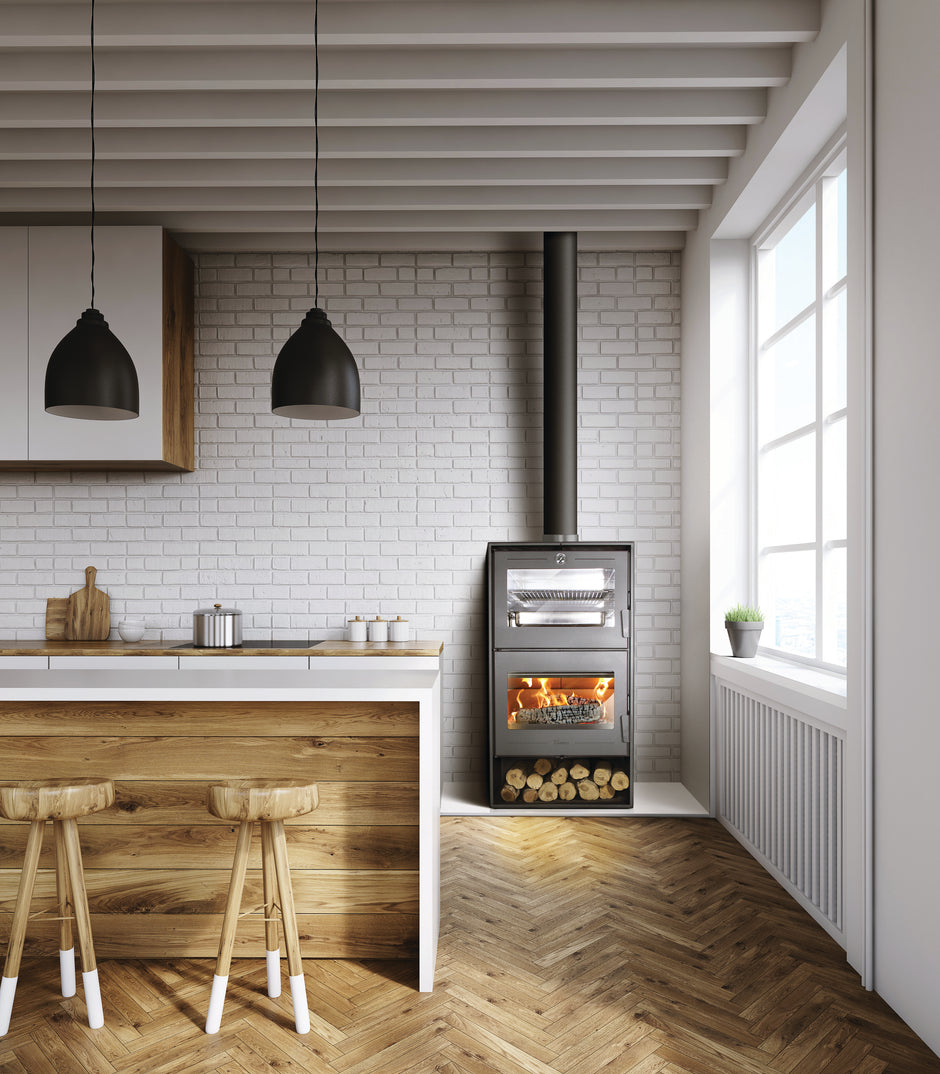 Lacunza Altea plieninė krosnelė su integruota kepimo orkaitė