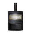 Lacunza BRISTOL, wood-burning, cast iron stove, black