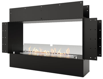 Biofireplace LACUNZA LUMIN 1100 DC, black, double-sided