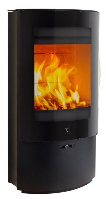 Plieninė krosnelė SCAN 79 1020 ZENSORIC, juodos spalvos