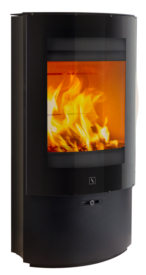 Plieninė krosnelė SCAN 79 1020 ZENSORIC, juodos spalvos