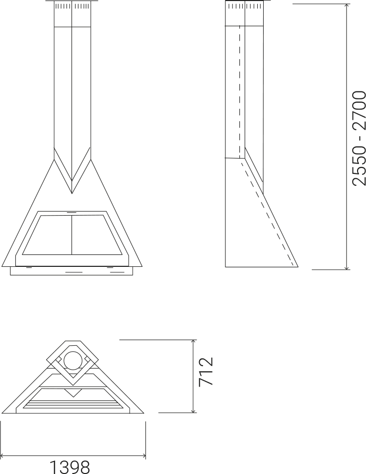 Židinys TRAFORART FOXI