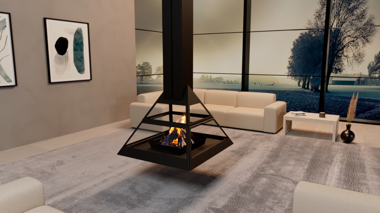 Židinys TRAFORART ADMETO CENTRAL