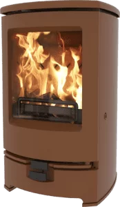 Plieninė krosnelė Charnwood ARC 5, juodos spalvos