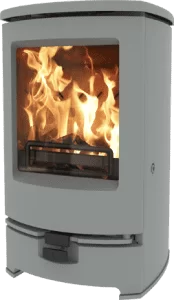 Plieninė krosnelė Charnwood ARC 5, juodos spalvos