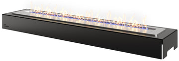 Biofireplace LACUNZA BURNER 1000 T, black, freestanding
