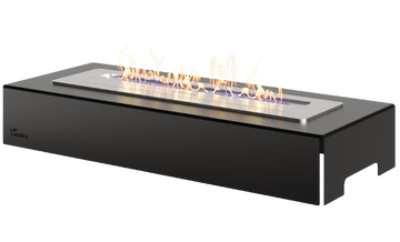 Biofireplace LACUNZA BURNER 700 T, black, freestanding