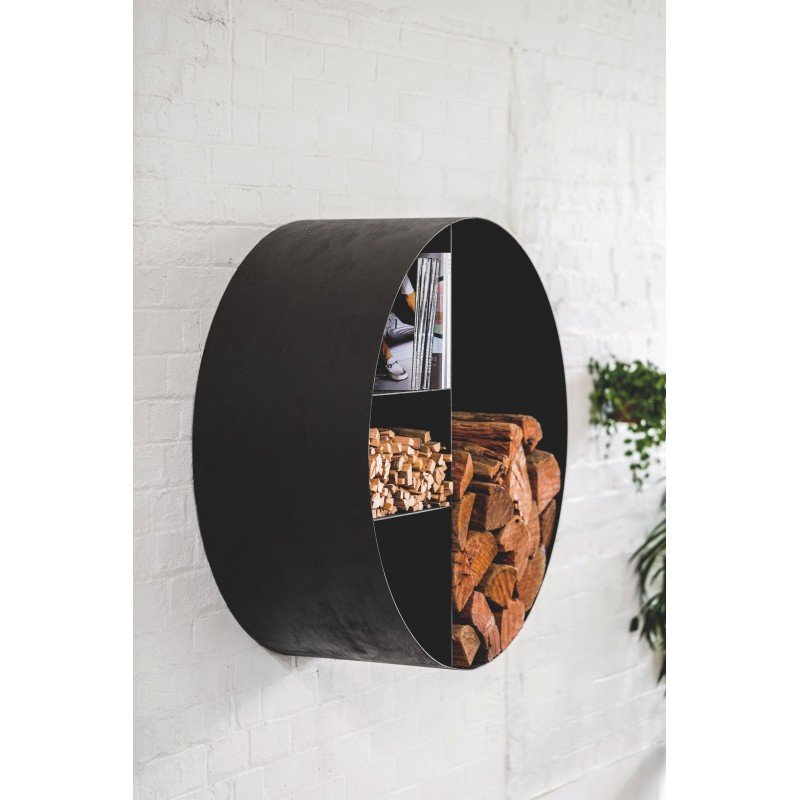 niche-a-bois-murale-en-acier-laque-noir-1